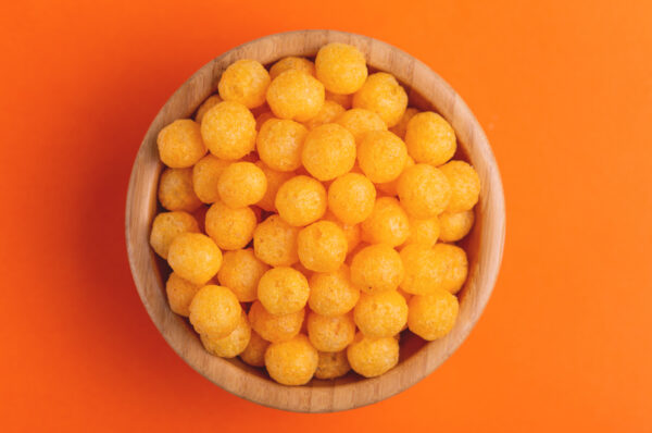healthy and tasty cheese popcorn